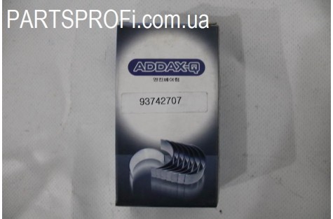 Вкладыши шатунные Ланос \ Авео \ Нексия \ Лачетти 1.6 \ Нубира 1.6 Стандарт к-кт , Addax