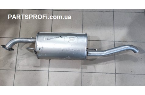 Глушитель Авео T250 (3) Седан (задн. Часть) Polmo (Польша)