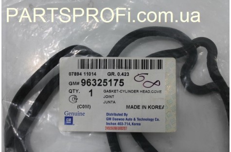 Прокладка крышки клапанов Матиз 1,0 GM