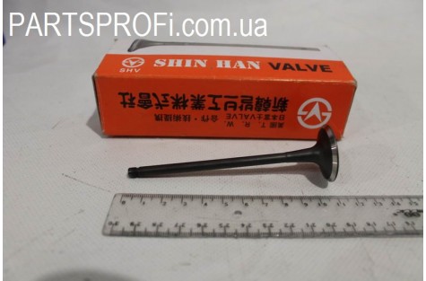 Клапан выпуск Матиз 0.8 Л, поштучно Shin Han