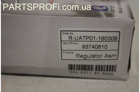 Регулятор напряжения Авео 1.6 + щетки генератора 2 конт
