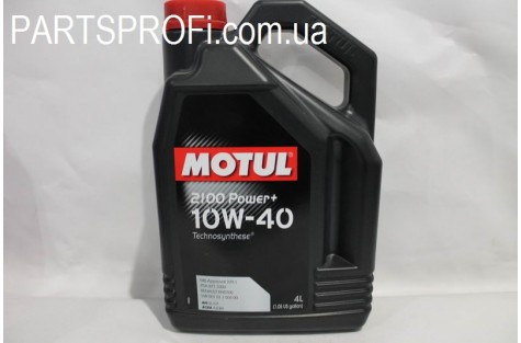 Масло Моторное (10W40) MOTUL 2100 POWER , 4L