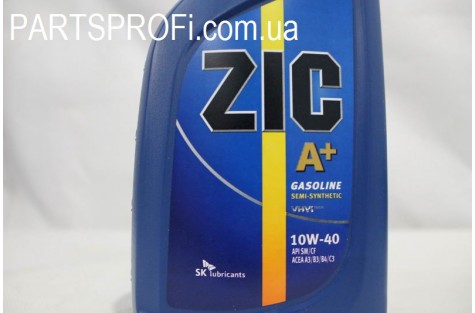 Масло моторное (10W40) ZIC A+ , 1L