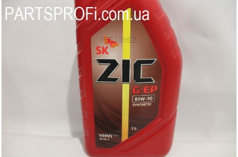 Масло трансмиссионное (80W90) ZIC G-EP , 1L