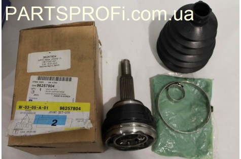 Шрус наружный Ланос 1.5 GM н22/вн29