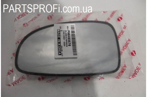Стекло наружного Лев. Зеракала Авео T200 (Механ.)
