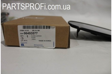 Стекло наружного Лев. Зеракала Авео T200 (Электро, с подогр.)
