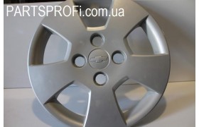 Колпак колеса Лачетти r 14 с болтами GM (5 спиц)