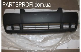 Бампера накладка перед Авео (БЕЗ поворотников) 