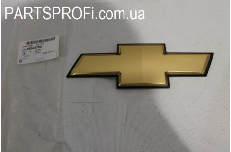 Эмблема капота "крест" Авео T250 GM
