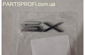 Эмблема надпись "SX" Ланос GM