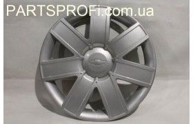 Колпак колеса Лачетти r 15 (без болтов) GM (7 спиц)