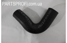 Патрубок радиатора верхний Ланос 1.6 с/конд. , PMC