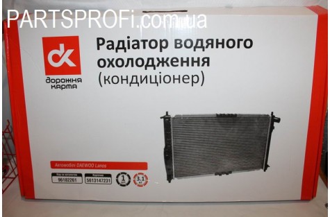 Радиатор основной Ланос 1.5 - 1.6 с/к ДК