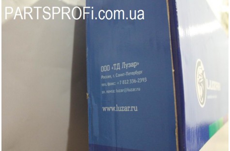 Радиатор основной Ланос без конд. Luzar