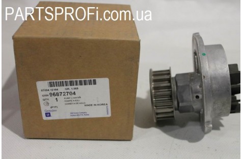 Помпа водяная Ланос 1.5 / Авео 1.5 / Нексия 8кл. GM