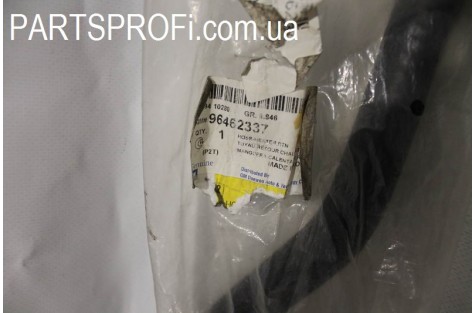 Патрубок печки отводящий Авео 1.5 GM