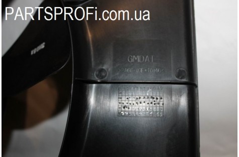Вентилятор радиатора Авео 1.5 (до 2009гв) в сб.с диффуз.(с кондиц.) GM