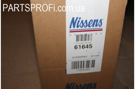 Радиатор основной Авео 1.6 (длин.600мм) Nissens