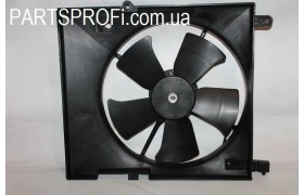 Вентилятор радиатора Авео 1.5 (до 2009гв) в сб.с диффуз.(с кондиц.) PMC