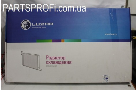 Радиатор основной Нексия (алюм.) Luzar