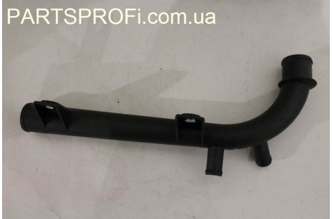 Патрубок радиатора пластик. Авео / Нубира / Лачетти 1.6 OEM