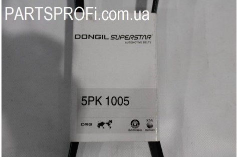 Ремень генератора Ланос 1.6 / Нексия с Г/У Dongil