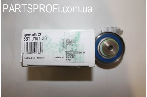 Ролик натяжной ремня ГРМ 1.5 Ланос 1.5 / Авео 1.5 / Нексия 8kl INA