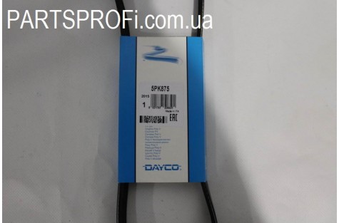 Ремень генератора Ланос без Г/У Dayco