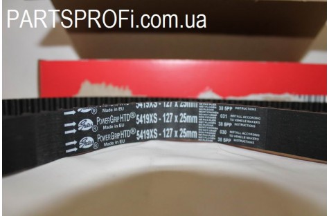Комплект ГРМ для 1.6 ( Gates ) (ремень, нат и обв ролики)
