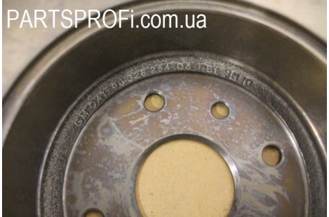 Диск тормозной , задний , Эванда 2,5L\ Эпика шт. GM