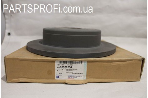 Диск тормозной , задний , Эванда 2,5L\ Эпика шт. GM