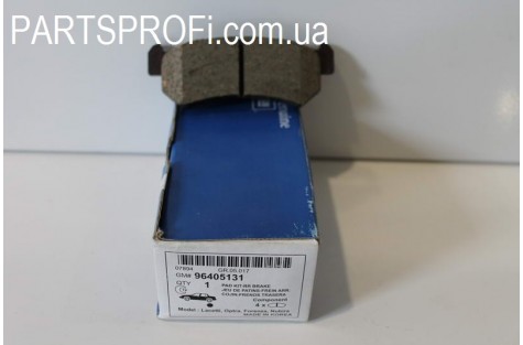 Колодки тормозные Лачетти (до 2006 гв) задние GM