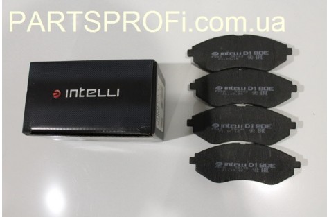 Колодки тормозные Авео передние Intelli