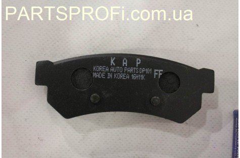 Колодки тормозные Лачетти ( с 2006 гв) задние Kap
