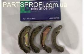 Колодки тормозные Авео задние PMC