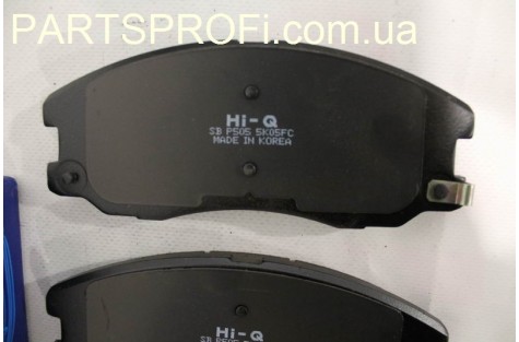 Колодки тормозные передние Каптива HI-Q