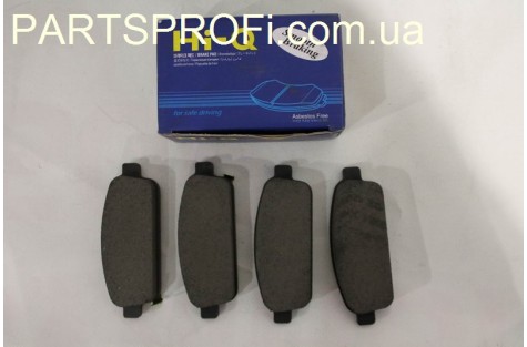 Колодки тормозные Круз задние HI-Q
