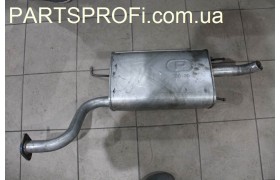 Глушитель Эпика \ Эванда (задн. Часть) Polmo алюминизированый