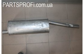 Глушитель Нексия (задн. Часть) (без кольца) (алюм) Polmo
