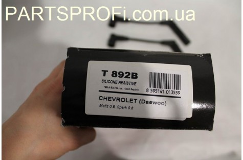 Провода зажигания Матиз 2 (0,8л с 2011 г.в.) Евро-3 Tesla под модуль